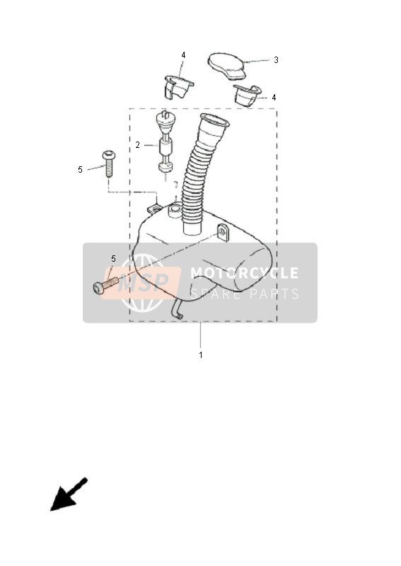 5EUF18720000, Stopper, Yamaha, 0